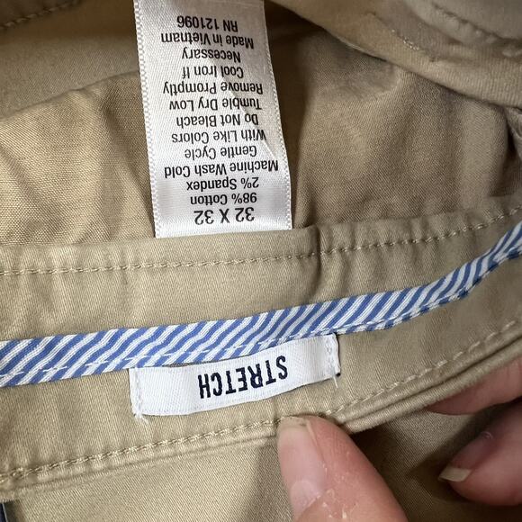 Crown and Ivy Motion Flex Tan Straight Fit 34x32 - Picture 4 of 9